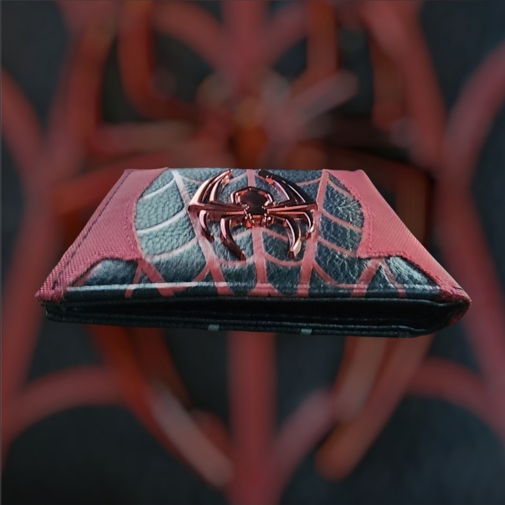 Miles Morales Black & Red Spider-Man Bifold Wallet